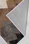 Conceptum Alfombra Multicolor 50 x 80 cm con Diseño 3D